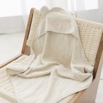 Organic Baby Hooded Towel - Milk Tea (Out of Stock)